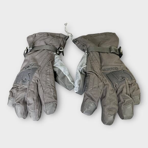 Burton Mens size Medium Goretex Snow Ski Snowboarding Gloves Black - Picture 1 of 7
